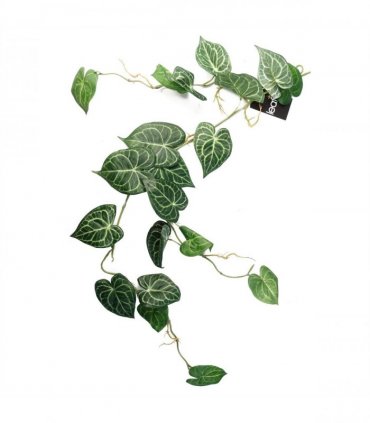 Artificial Hanging Trailing Ivy Plant Pack of 6 Realistic Round Green 100cm