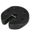 Outsunny Gazebo Weights Set of 4 with Reinforce Pins and Easy Carry Belt, 12KG