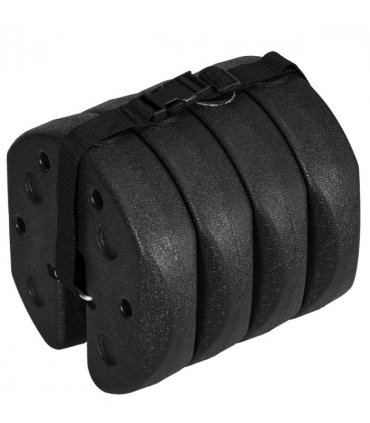Outsunny Gazebo Weights Set of 4 with Reinforce Pins and Easy Carry Belt, 12KG