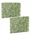 Eucalyptus Green Artificial Hedge Screen Set 200x100x10cm 4sqm Polyethylene