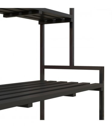 Outsunny 3 Tiered Plant Rack Stand with Hanging Hooks for Indoor Outdoor Use