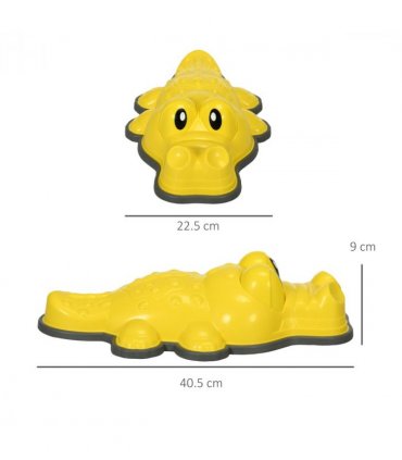 ZONEKIZ 9PCs Kids Stepping Stones w/ Anti-Slip Edge, Indoor and Outdoor