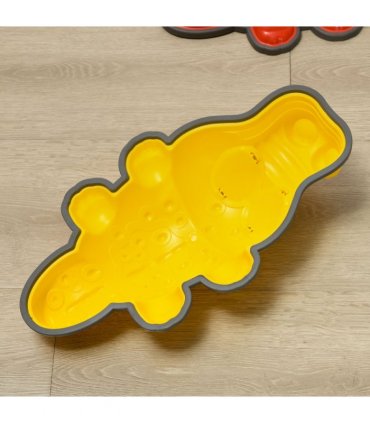 ZONEKIZ 9PCs Kids Stepping Stones w/ Anti-Slip Edge, Indoor and Outdoor