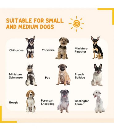 PawHut 80cm 8 Panels Heavy-Duty Dog Playpen for Small, Medium Dogs