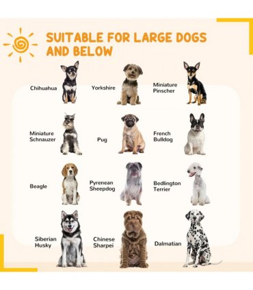 PawHut 100cm 8 Panels Heavy-Duty Dog Playpen for Small, Medium Dogs
