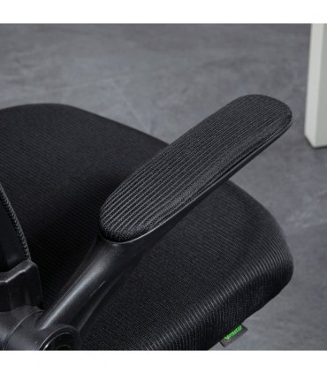 Mesh Office Chair Computer Chair with Lumbar Support, Swivel Wheels, Black
