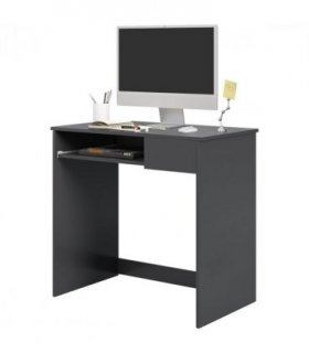 Particle board Grey 80cm x 45cm x 75cm Keyboard Tray Drawer Computer Desk