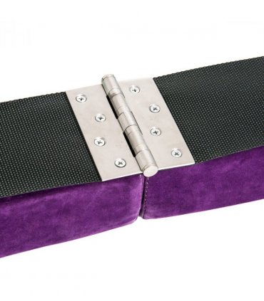 Gymnastics Balance Beam Trainer Fold Performance Purple Suede 240cm Home