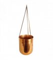 Leaf Copper Hanging Planter 18 x 22cm