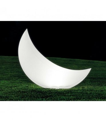 Garden Lamp High-quality materials White 135x43x89cm LED Floating Halfmoon
