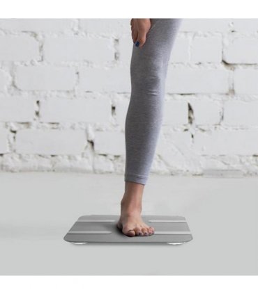 Aquarius 16 in 1 Health Bluetooth Smart Body Analysis Weighing Scale, Silver