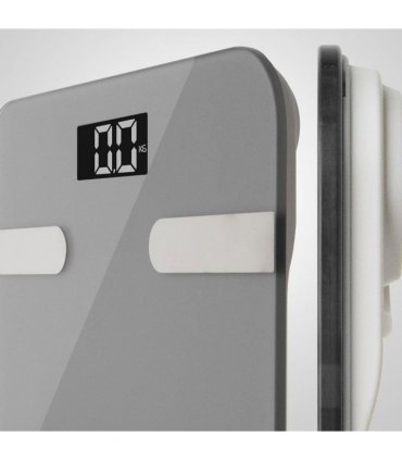 Aquarius 16 in 1 Health Bluetooth Smart Body Analysis Weighing Scale, Silver