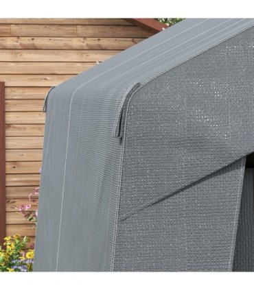 Outsunny 3 x 3(m) Garden Storage Shed, Waterproof and Heavy Duty Portable Shed