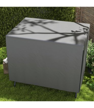 Swing Chair Cover Dark Grey PE 215Lx155Wx150H (cm) Outsunny Garden Furniture