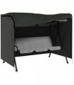 Swing Chair Cover Dark Grey Oxford Fabric 205cmx124cmx164cm Outsunny 3-seater