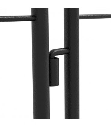 Trellis Set of 2 Metal Black Steel 50W x 180Hcm Climbing Plants Arrow Design