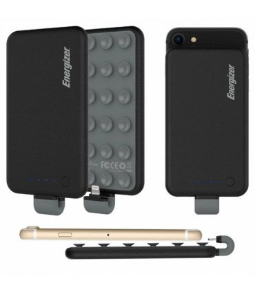 Power Bank 4000mAh Black Micro USB Compact Slim Fast Charging 2.0A Output