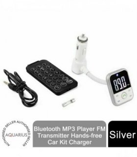 Aquarius Bluetooth MP3 Player FM Transmitter Hands-free Car Kit Charger
