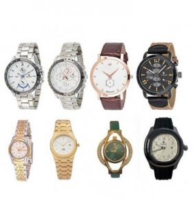 Clasico Mens & Ladies Assorted Fashion Watch Model & Colour's Varied with Box