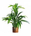 65cm Artificial Realistic Bamboo Shrub Plant with Copper Metal Planter