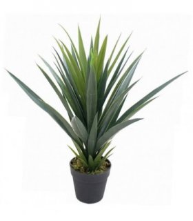 60cm Artificial Tropical Agave Succulent Yukka Style Green Plant