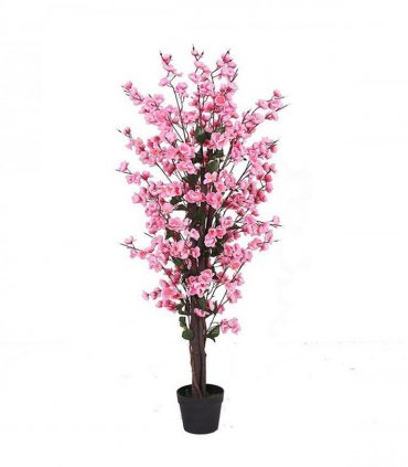 120cm Artificial Pink Blossom Tree