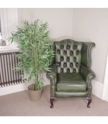 120cm (4ft) Fat Leaf Artificial Bamboo Plants Trees - XL