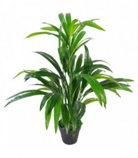 65cm Leaf Design UK Realistic Large Artificial Foliage Plant with Pot