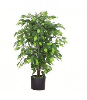 90cm Artificial Ficus Tree / Plant - Large Bushy Shape