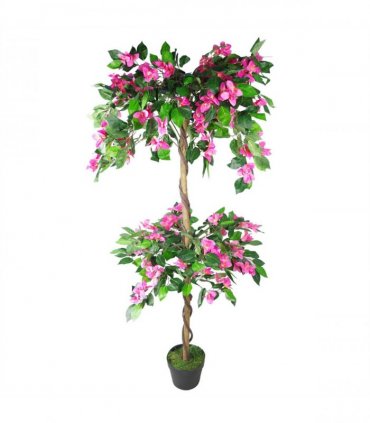 140cm EXTRA LARGE Artificial Flowering Rhododendron Bush Tree