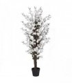 120cm Artificial White Blossom Tree