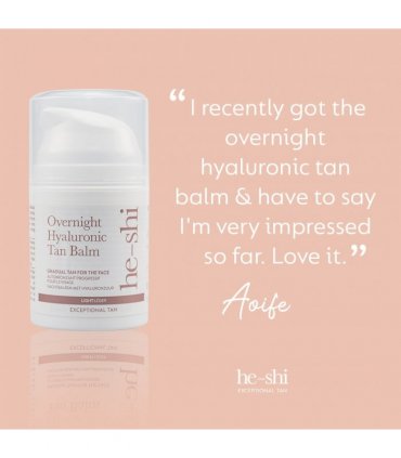 Self tan Light Tan 50 ml Hyaluronic Self Tan Balm 50ml - Facial Night Tan