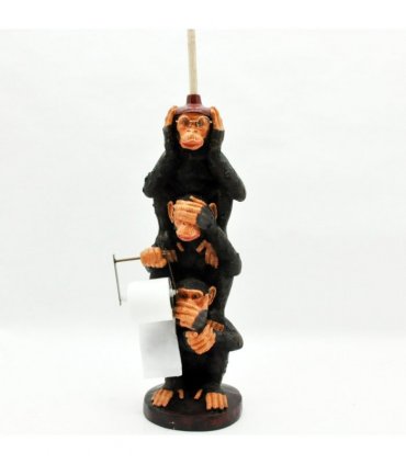 82CM MONKEY TOILET ROLL HOLDER