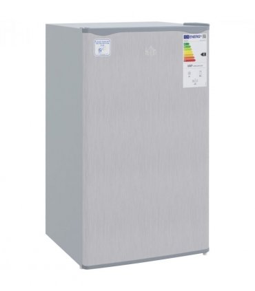 HOMCOM 91L Freestanding Under Counter Fridge with Reversible Door Grey