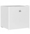 HOMCOM 46L Counter Top Fridge with Chiller Box Mini Fridge for Bedrooms Cream