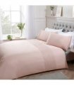 PINTUCK BLUSH DUVET SET SB