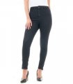 Ladies High Rise Jean Black 8
