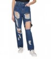 MULTI RIP MOM JEAN DARK WASH 12