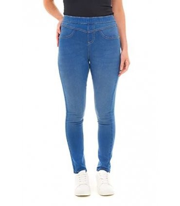 LADIES SCULPT JEGGINGS BRIGHT BLUE 18