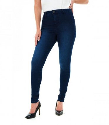 Ladies High Rise Jean DARK WASH 10