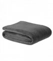WAFFLE THROW CHARCOAL 150-200CM