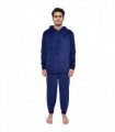 MENS FLEECE HOODIE & JOGGER SET NVY M