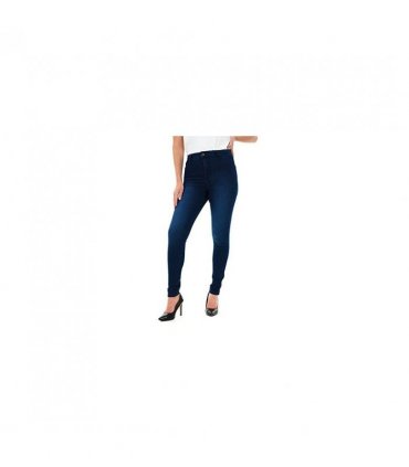 Ladies High Rise Jean DARK WASH 12