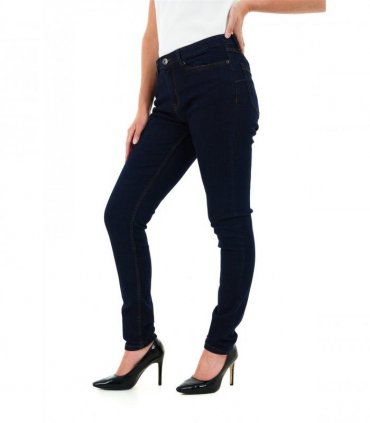 Ladies 5 Pocket Skinny Jean INDIGO 12