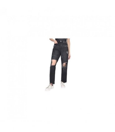 TORN HEM RIP MOM BLACK 12