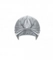 SILK HAIR WRAP 20CM DIAM SILVER GREY