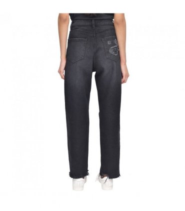 TORN HEM RIP MOM BLACK 10