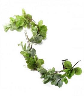125cm Artificial Hanging Trailing Mint Leaf Garland Plant