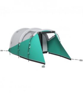 Outsunny 3000mm Waterproof Camping Tent with 2 Rooms for 4-5 Man, Green