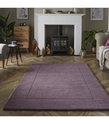 Esme Wool 120x170cm Mauve Rug